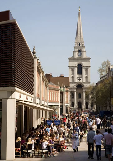 Exterior, Spitalfields Fine Food Market, London