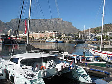 Cruise IQ catamaran, V&A Waterfront, Cape Town