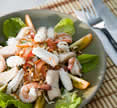 Knai Bang Chatt, The Sailing Club, Kep, Cambodia- seafood salad