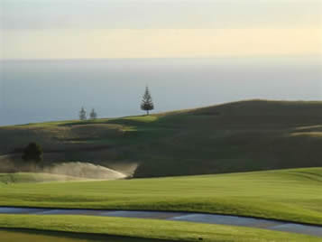 World-acclaimed golf course, Kauri Cliffs, New Zealand