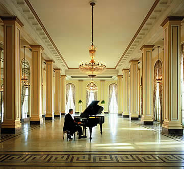 Copacabana Palace, Rio de Janeiro, Brazil - hall area