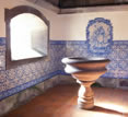 Azores, christianing bath