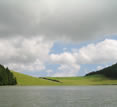 Azores, lake rim