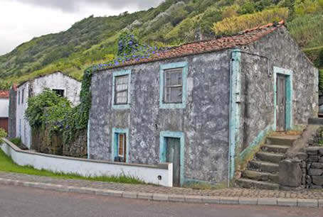 Azores, stone house