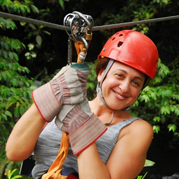 Costa Rica Adventures, ziplining