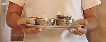 Mandarin Oriental Dhara Dhevi, Chiang Mai, silver bowls