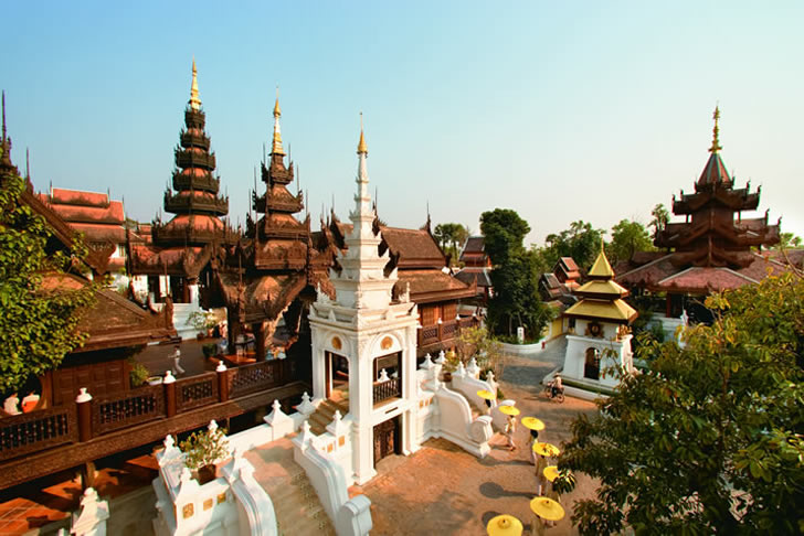 Mandarin Oriental Dhara Dhevi, Chiang Mai, Dheva Spa entrance