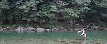 Matakauri Lodge Spa, fly fishing