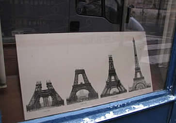 Paris, Eiffel Tower sketch - Photographer Corey Amaro